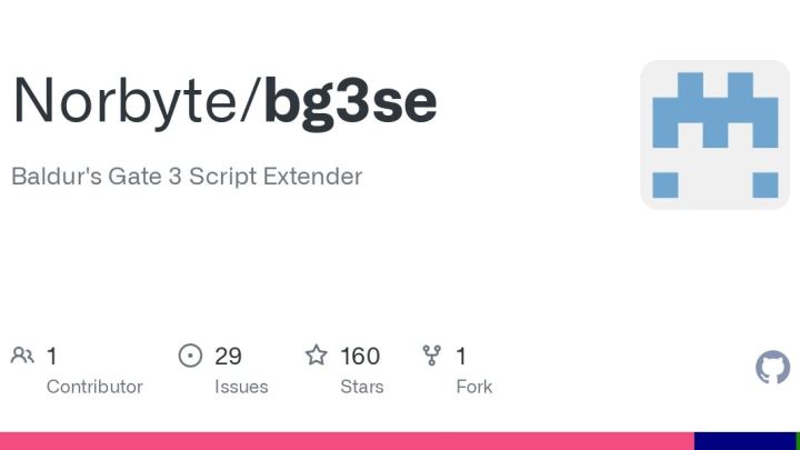 博德之门3脚本扩展器（BG3SE）（Baldur’s Gate 3 Script Extender (BG3SE)）
