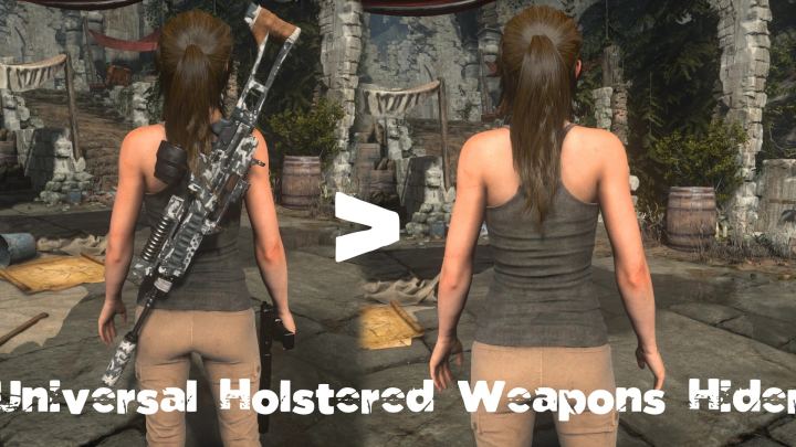 通用枪套武器隐藏模组（Universal Holstered Weapons Hider）