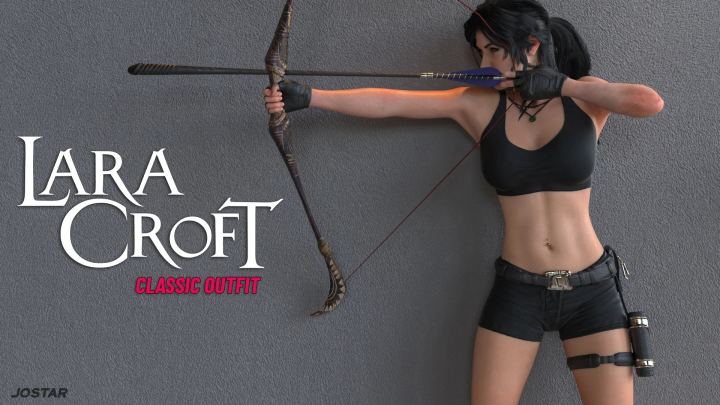 《劳拉·克劳馥 经典装束（安全适宜全年龄段）》（Lara Croft Classic Outfit (SFW)）