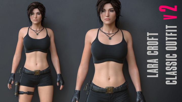 劳拉·克劳馥经典外观 v2（Lara Croft Classic Outfit v2）