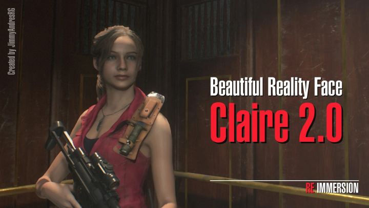 美颜实景人脸 – 克莱尔（Beautiful Reality Face – Claire）