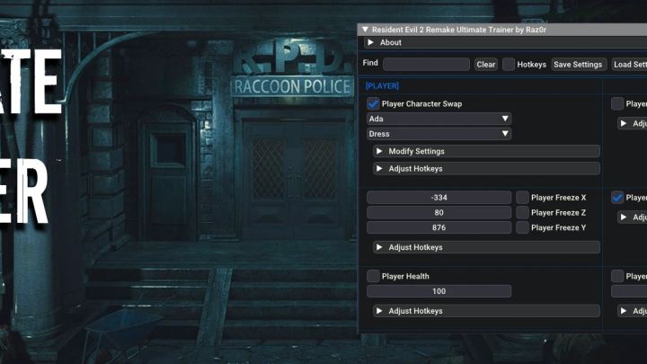 生化危机2重制版 终极修改器（Ultimate Trainer for Resident Evil 2 Remake）