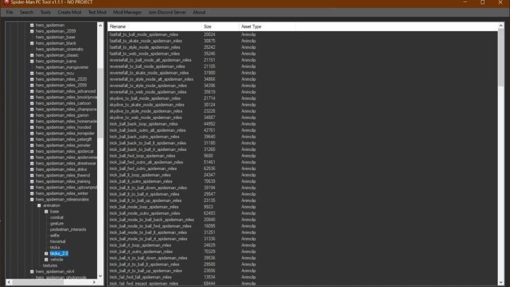 迈尔斯·莫拉莱斯PC版AssetHashes.txt – 与smpctool配合使用（AssetHashes.txt for Miles Morales PC – Use with smpctool）