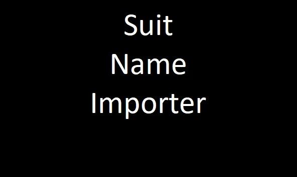 MM套装名称导入工具（Suit Name Importer for MM）