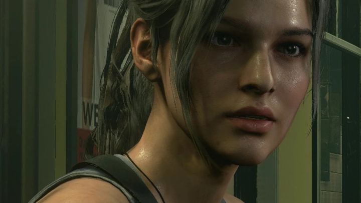 带动态发丝效果的克莱尔马尾造型吉尔（Jill with Clair’s Ponytail with hair physics）