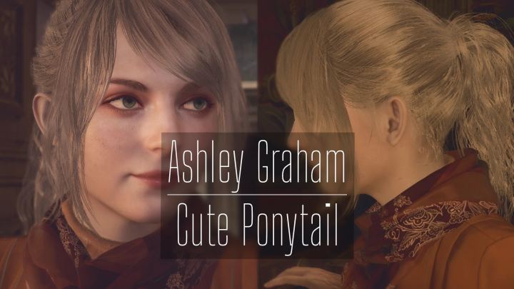 阿什莉 – 可爱马尾发型（Ashley – Cute Ponytail Hair）