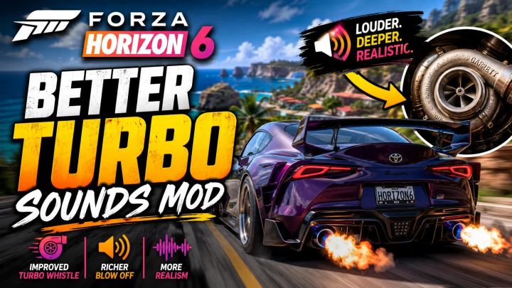 极限竞速地平线6 更优涡轮增压进气涡旋（Forza Horizon 6 Better Turbo Induction Spools）