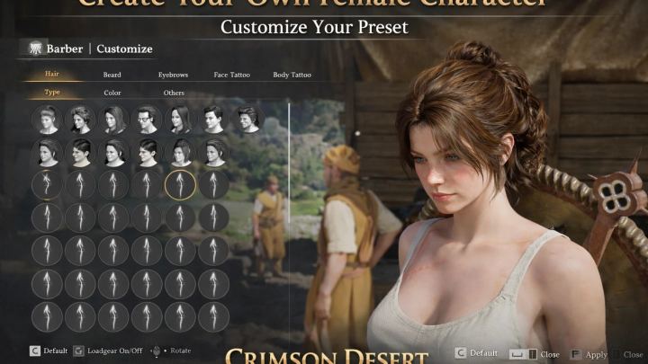 角色创建器 – 女性与男性（Character Creator – Female and Male）