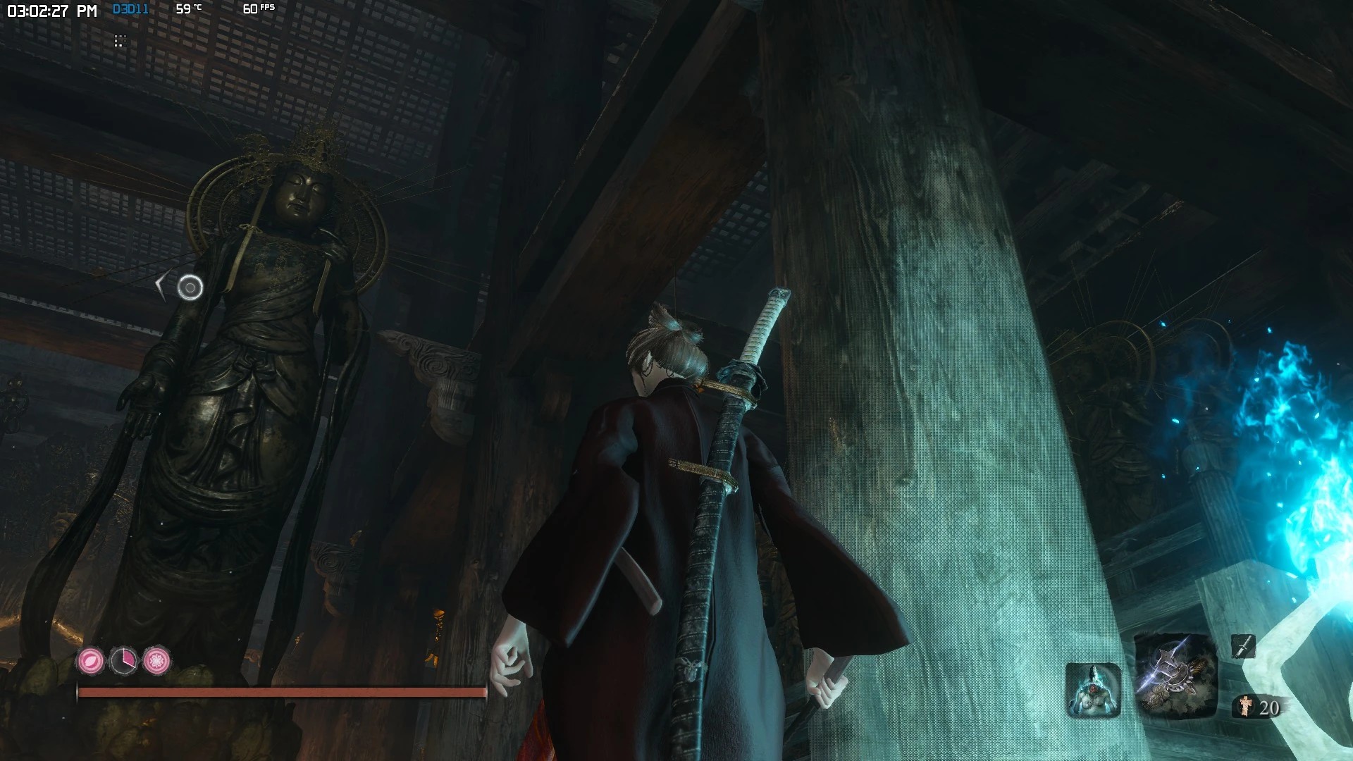 带鞘黑色凡刃（Black Mortal Blade with sheath）