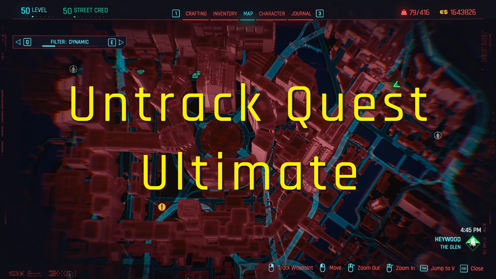 终极任务清理 – 不重新追踪主线任务 – 无残留（Untrack Quest Ultimate – No Main Quest re-tracking – No leftovers）