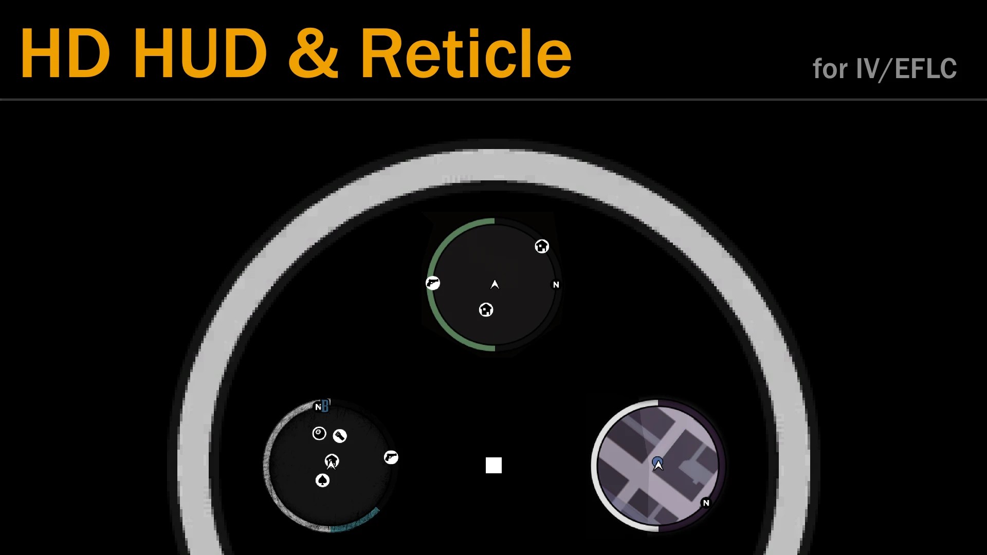 高清抬头显示器与分划板（HD HUD and Reticle）